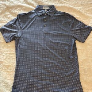 Men’s small Peter Millar Patterned Polo Shirt